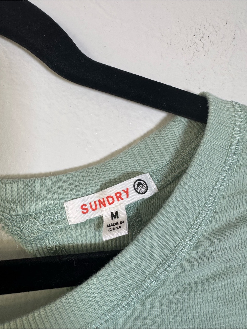 Sundry Open-Back Crossover Pullover Top - Picture 3 of 16